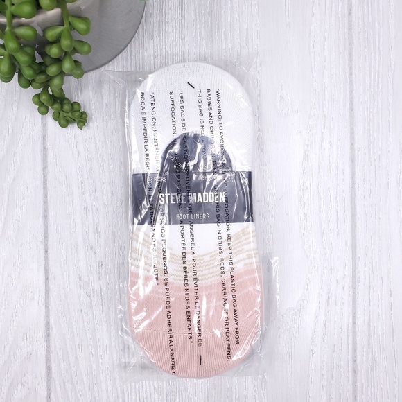 STEVE MADDEN SPACE DYE WOMEN’S NO SHOW LINERS – 5 - Picture 5 of 5